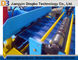 Tile Roof Panel Roll Forming Machine with Pull Broach / PLC Control System Touch Screen