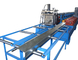 Galvanized Steel Metal Door Frame Roll Forming Machine With Gear Box Transmission